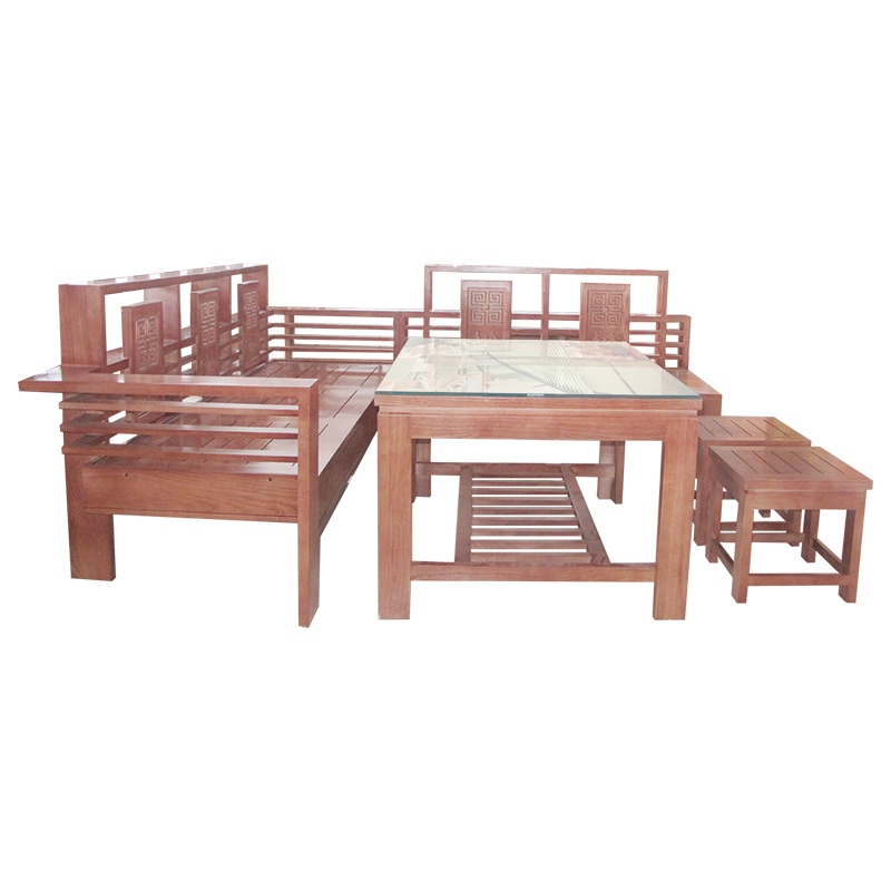 Bộ Salon gỗ Sồi 206SLG07