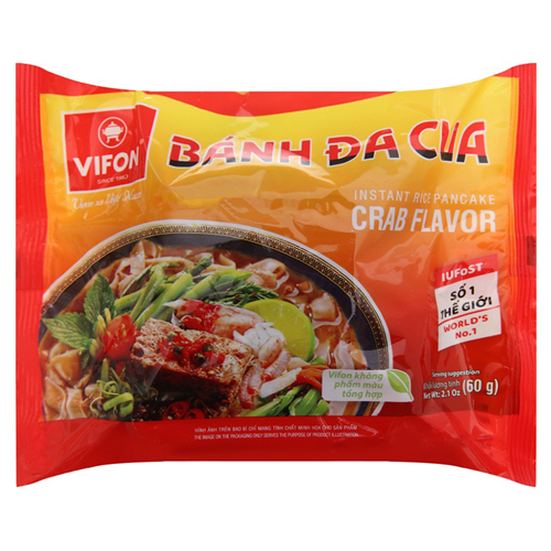Bánh đa cua ăn liền ViFon 60g