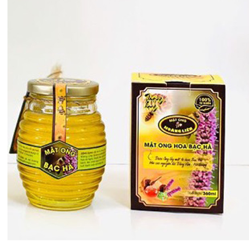 Mật ong hoa rừng Hoàng Liên chai 360ml