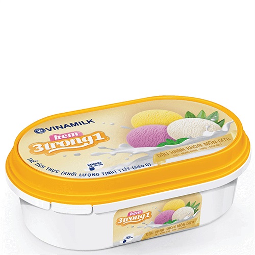 Kem đậu xanh, khoai môn, dừa VNM hộp 1L