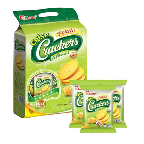 Bánh quy Crisp Crackers khoai tây Libra 230g