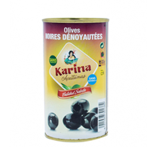 Trái olive đen tách hạt Karina 350g/150g