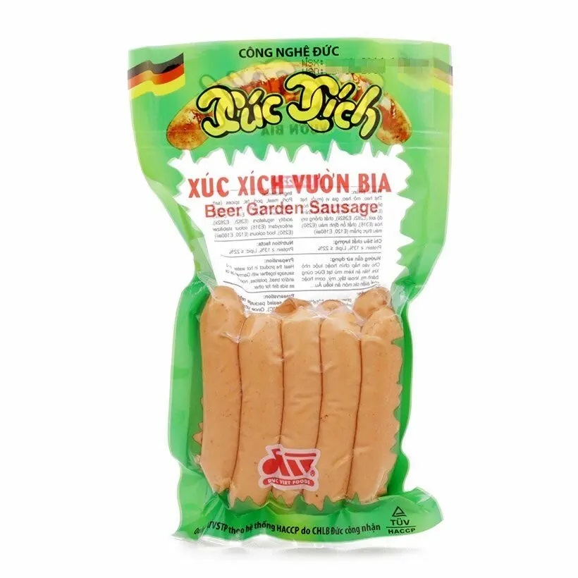 Xúc xích vườn bia gói 200g