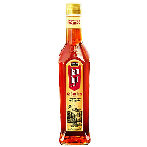 Nước mắm Nam Ngư cá cơm tươi 500ml