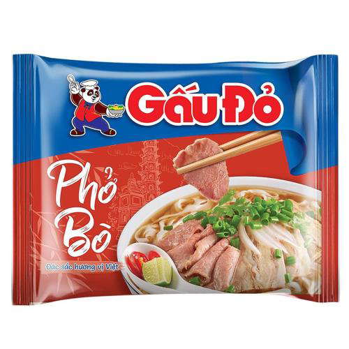 Phở bò gấu đỏ 65g