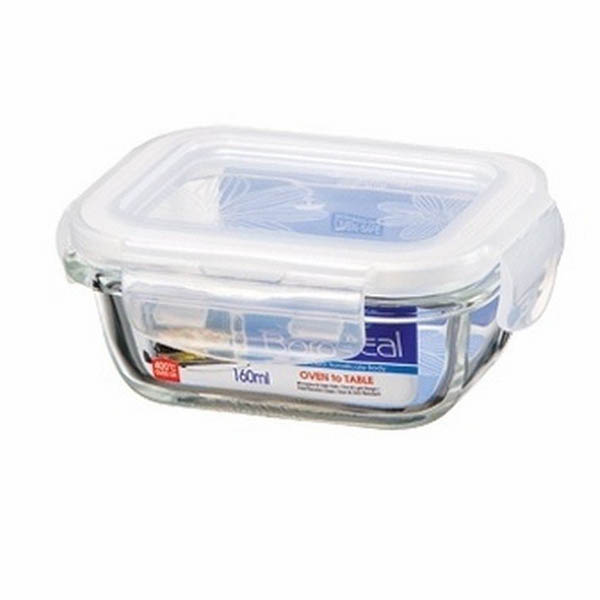 Hộp đựng TP CN thủy tinh chịu nhiệt Lock&Lock 160ml LLG413