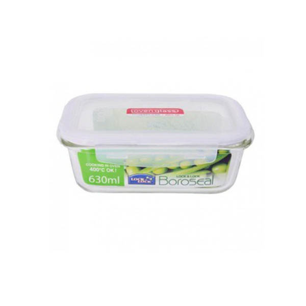 Hộp đựng TP CN thủy tinh chịu nhiệt Lock&Lock 630ml LLG428