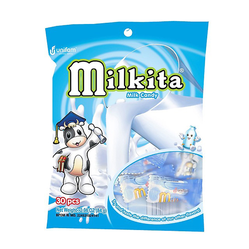 Kẹo Unifam Milkita Milk 84g