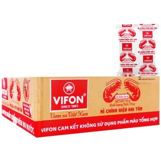 Thùng mì hiệu 2 tôm 75gr