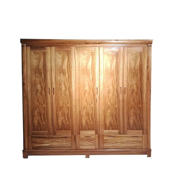 Tủ áo-5 cánh hương xám TA002