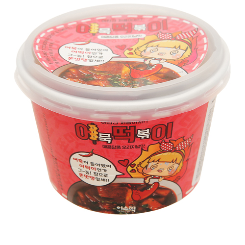 Bánh gạo Tteokbokki chả cá vị cay ngọt 143g