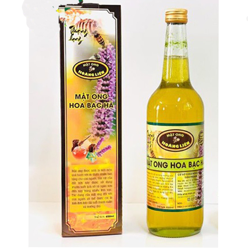 Mật ong hoa rừng Hoàng Liên chai 650ml