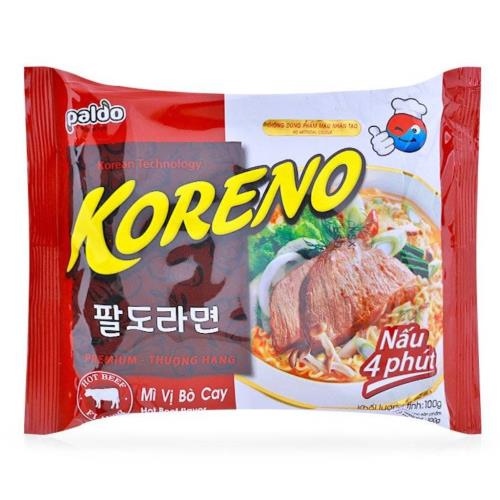Mì ăn liền Koreno vị bò cay 75g