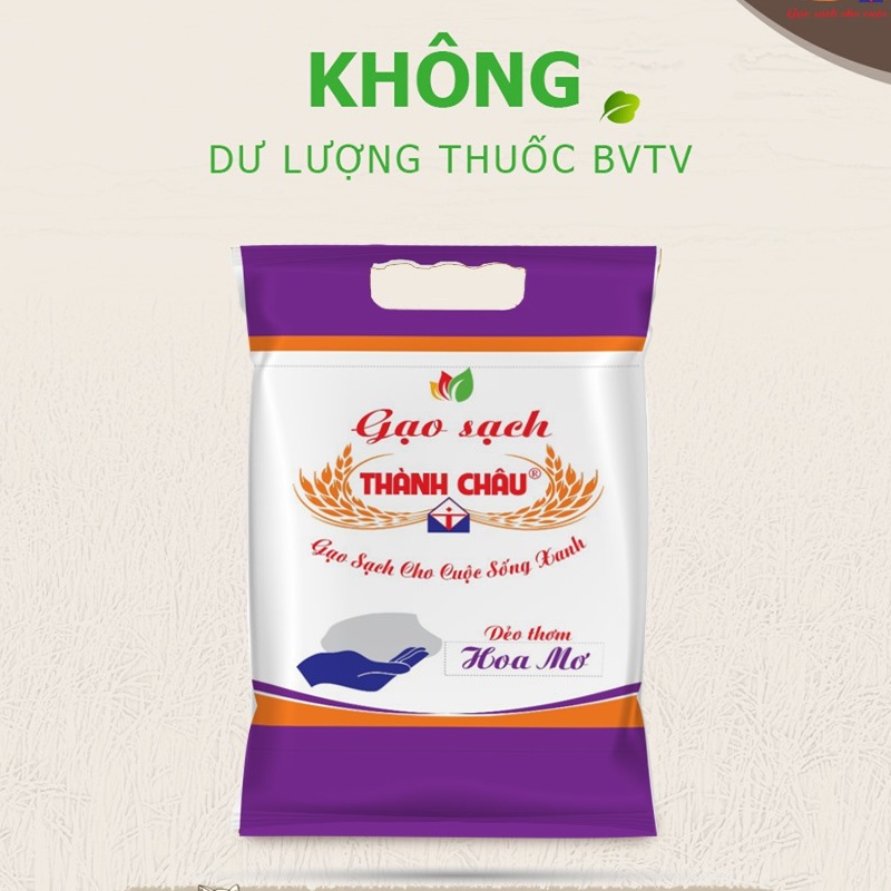 GẠO SẠCH THÀNH CHÂU - GẠO HOA MƠ 10KG