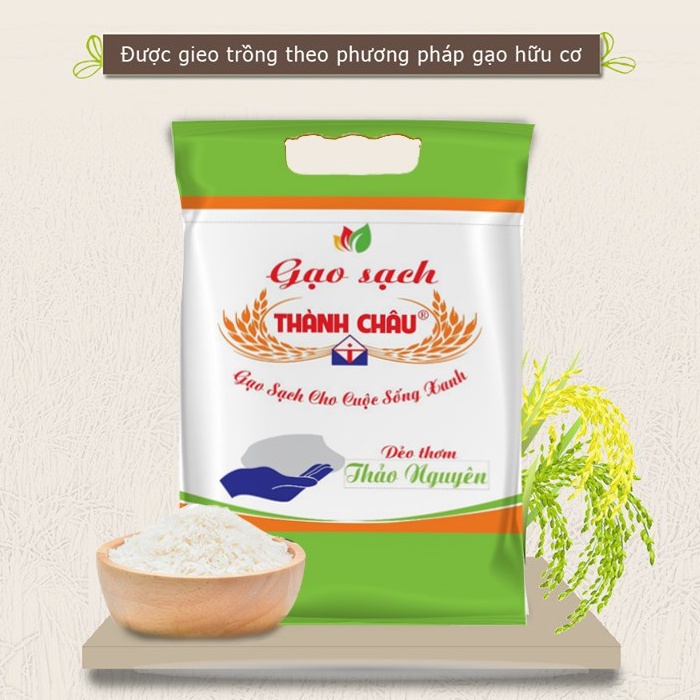 GẠO SẠCH THÀNH CHÂU - GẠO THẢO NGUYÊN 10KG