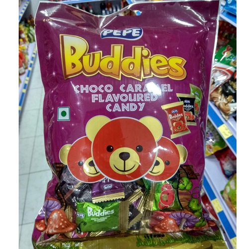 Kẹo Buddies choco caramal Pepe 230g