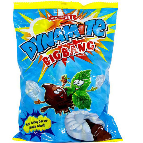 Kẹo Dynamite bạc hà nhân Sôcôla 330g
