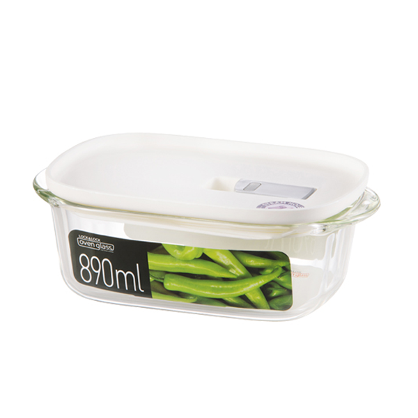 Hộp đựng TP CN thủy tinh chịu nhiệt Lock&Lock 890ml LLG941W