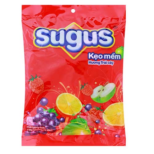 Kẹo mềm Sugus trái cây túi 1kg