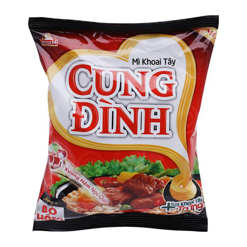 Mì cung đình xương hầm ngũ quả 80g