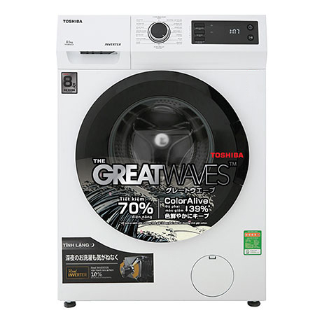 Máy giặt Toshiba Inverter 8.5 kg TW-BK95S2V(WK)