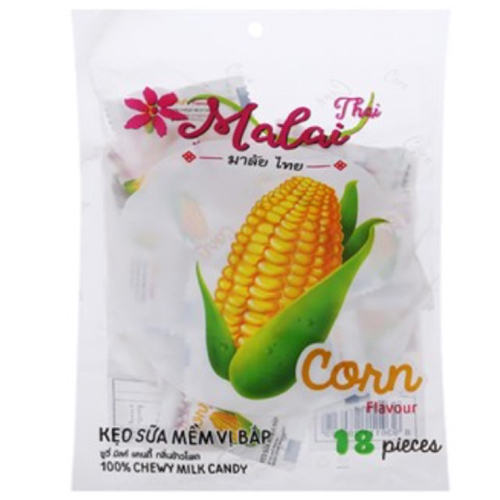 Kẹo sữa mềm Malai vị bắp 67g