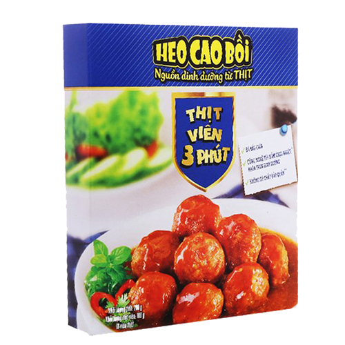 Heo cao bồi thịt viên 3 phút 200g