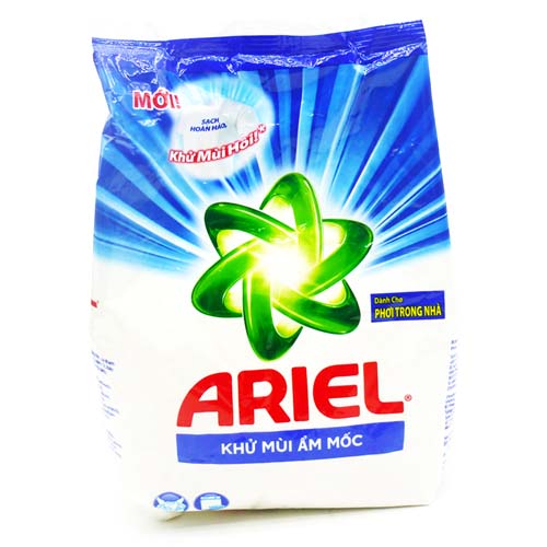 Bột giặt Ariel khử mùi ẩm mốc 650g
