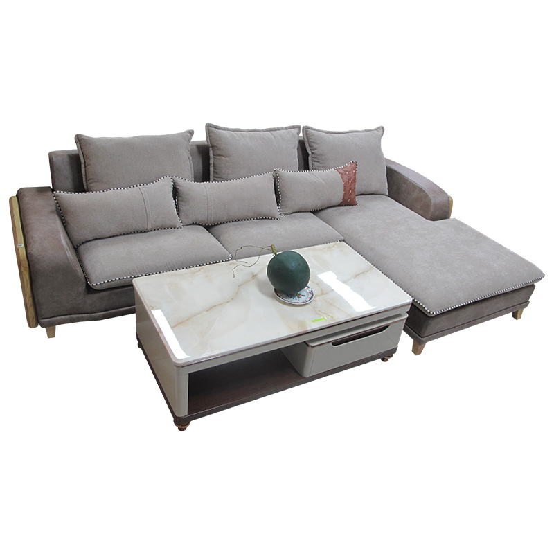 Sofa góc nỉ -da AT7033