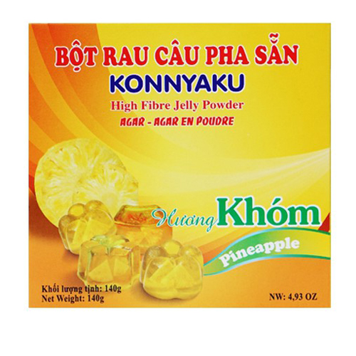 Bột rau câu pha sẵn Hương Khóm 140g
