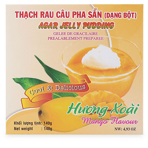 Thạch rau câu pha sẵn hương xoài & sữa 200g