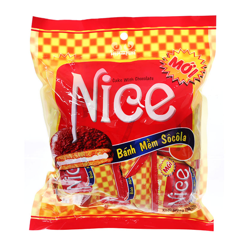 Bánh mềm socola Nice túi 200g