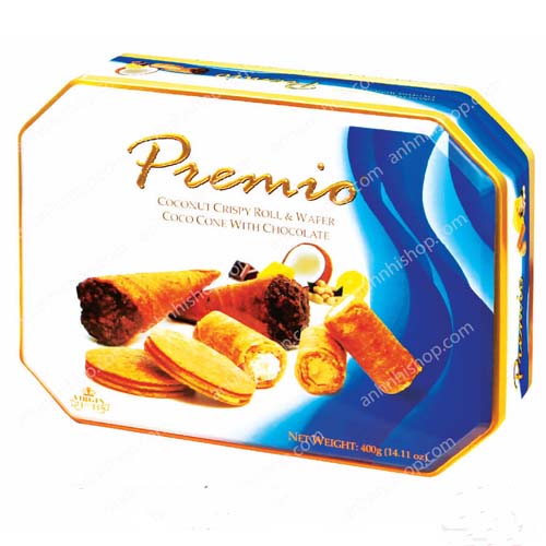 Bánh Premio hộp thiếc 400g