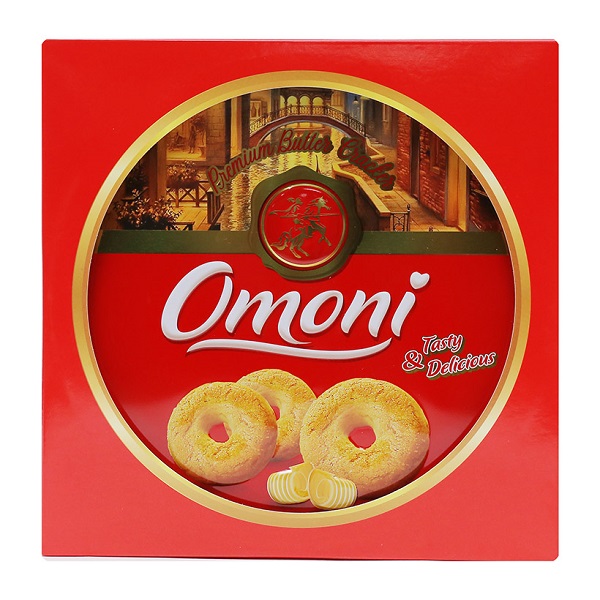 Bánh Omoni hộp thiếc 363g