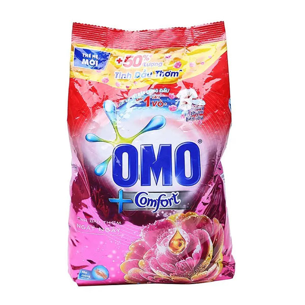 Bột giặt Omo Comfort dầu thơm ngất ngây 4kg