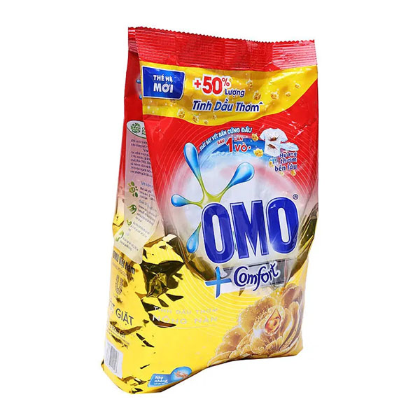 Bột giặt Omo Comfort tinh dầu thơm nồng nàn 4kg