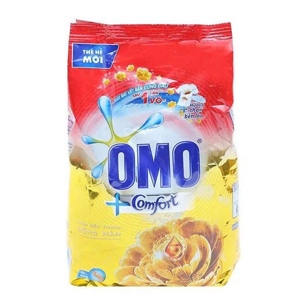 Bột giặt Omo Comfort tinh dầu thơm nồng nàn 720g