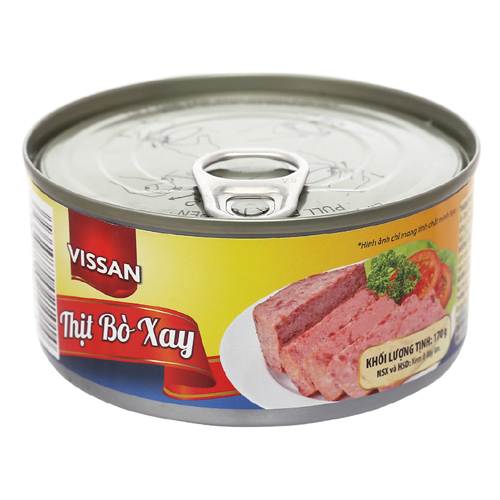 Vissan bò xay 170g