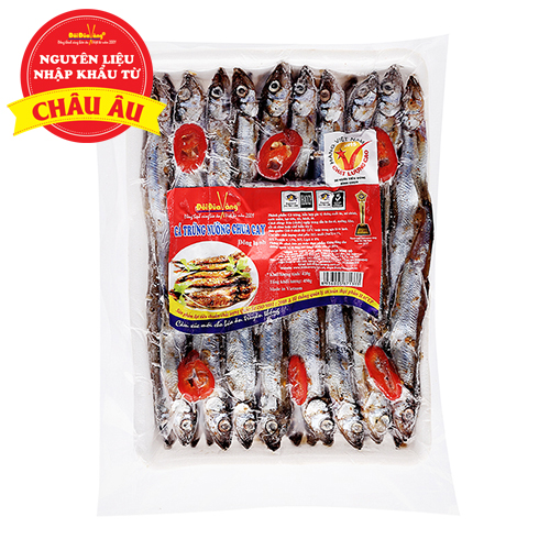 Cá Trứng nướng chua cay 450g/ khay