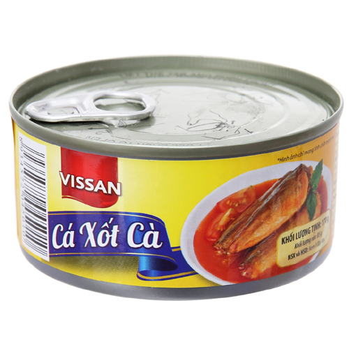 Vissan cá xốt cà 170g