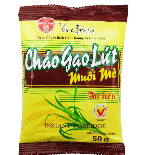 Cháo gạo lứt muối mè Bích chi 50g