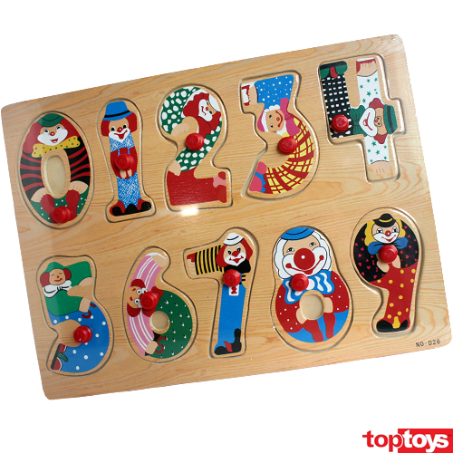 TopToys Bảng Số Hình Chú Hề D26