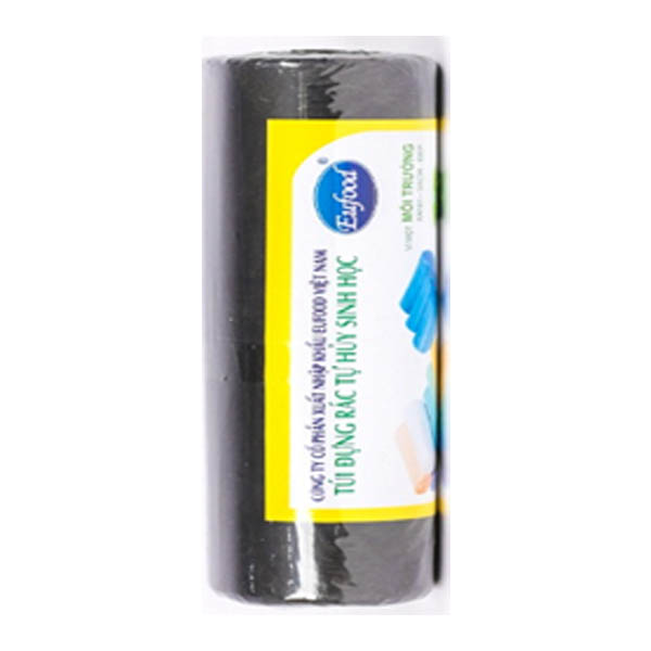 Túi đựng TP tự hủy Eufood màu đen 55 x 65cm -1kg