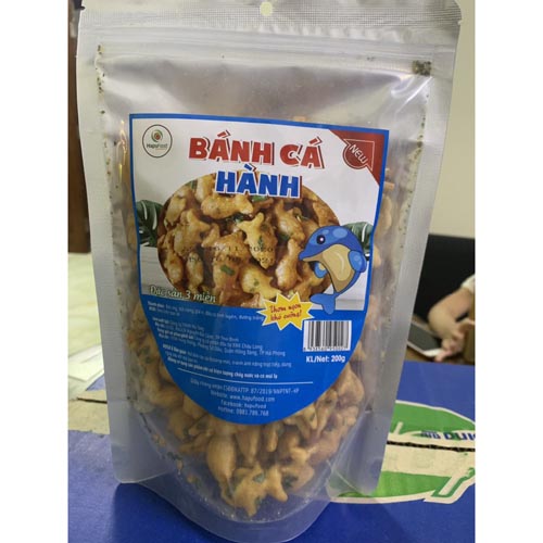 Bánh quẩy Cá hành Hapufood 200g
