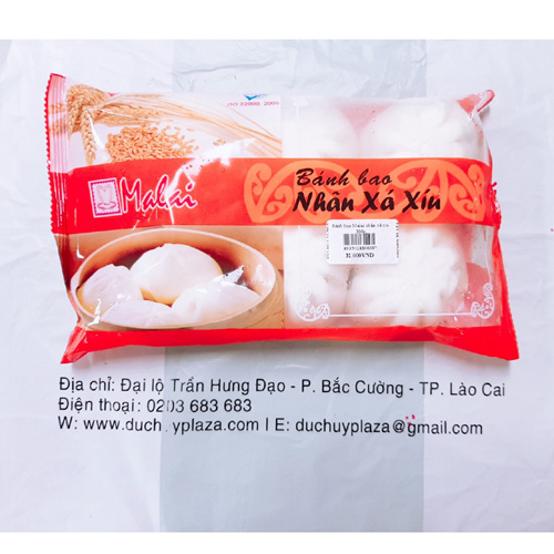 Bánh bao Malai nhân xá xíu 300g