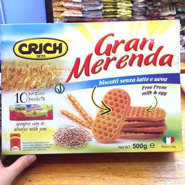 Bánh quy Crich Gran Merenda 500g