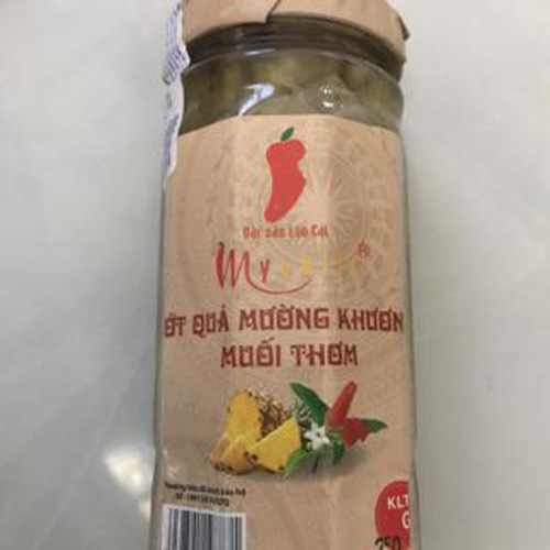 Ớt quả Mường Khương muối thơm 250g