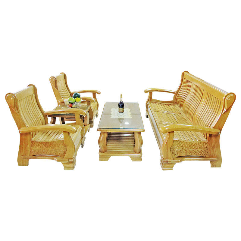 Bộ Salon gỗ Sồi HL2039S