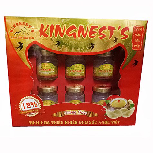 Nước yến Kingnest's có đường 70ml*6 hộp