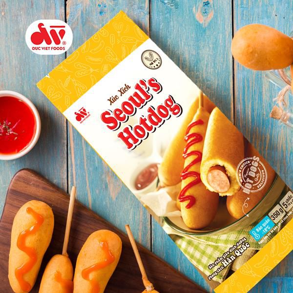 Xúc xích Seoul's Hotdog 350g